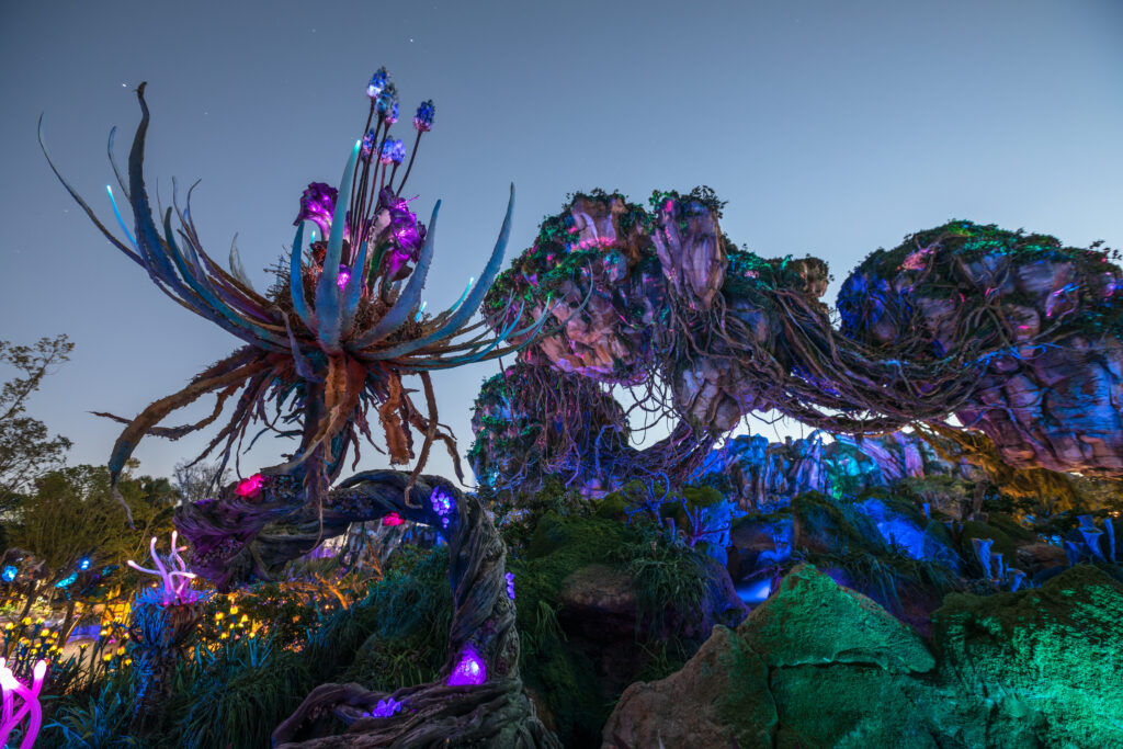 Animal Kingdom - Pandora at night