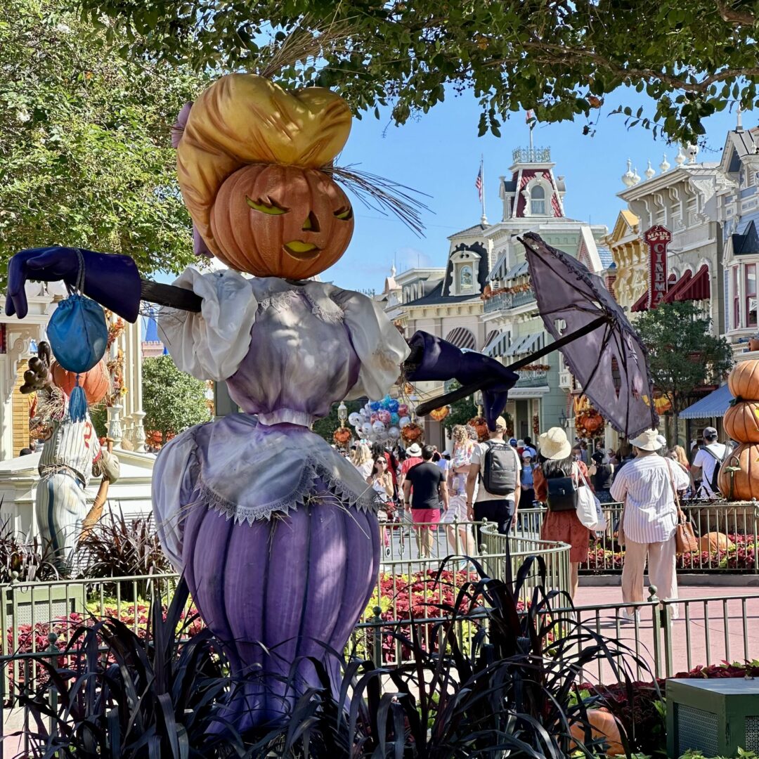 Jack o lanterns on Main Street