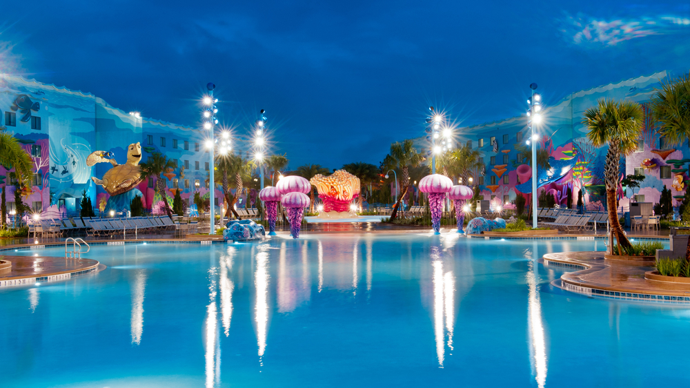 Art of Animation resort -the Big Blue Pool